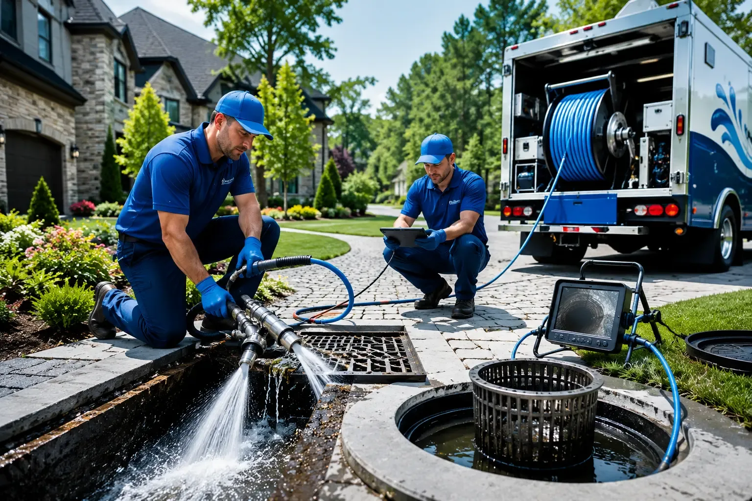 Local outdoor drain cleaning professionals in Faxon, OK