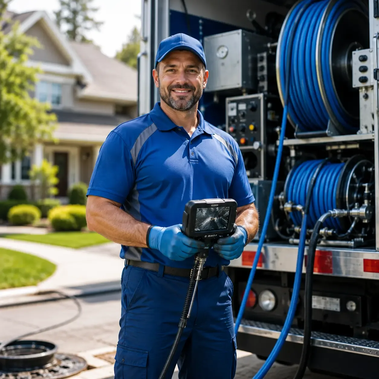 Local outdoor drain cleaning specialists in Faxon, OK